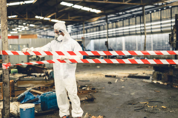 Professional Unattended Death Cleanup technician working in Scottdale, GA